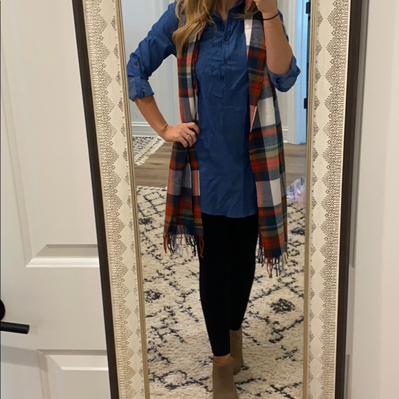 Denim tunic